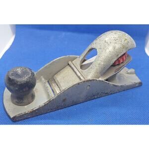 Vintage Stanley Handyman H1247 Wood Plane Carpenter Hand Tool 6 1/2" Made USA